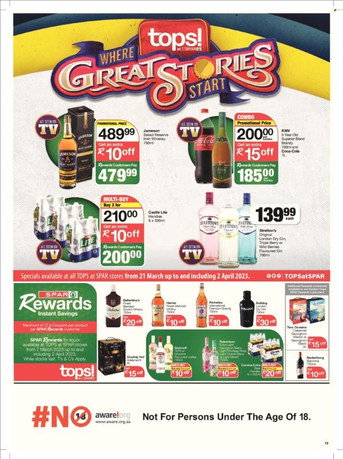 SPAR specials - 21/03/2023 - 02/04/2023. Page 13