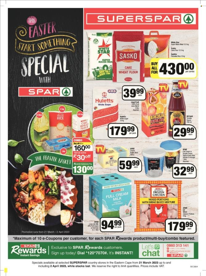 SPAR specials - 21/03/2023 - 02/04/2023. Page 1