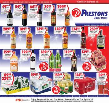 Prestons Liquor Stores catalogue  - 23/03/2023 - 26/03/2023.
