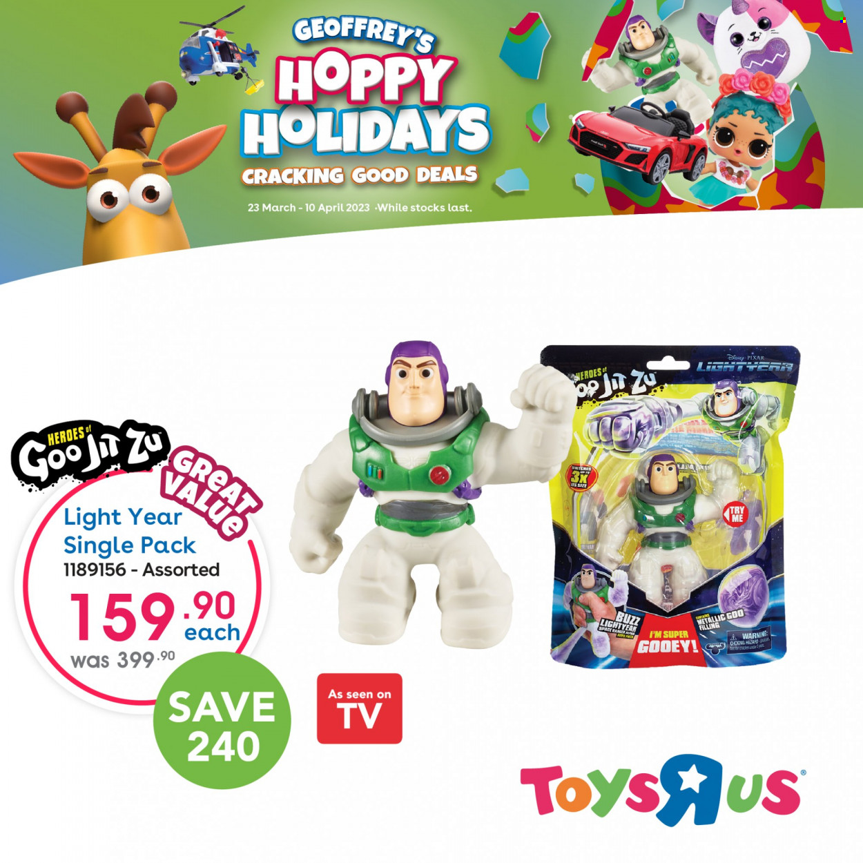 Toys R Us specials - 23/03/2023 - 10/04/2023. Page 2