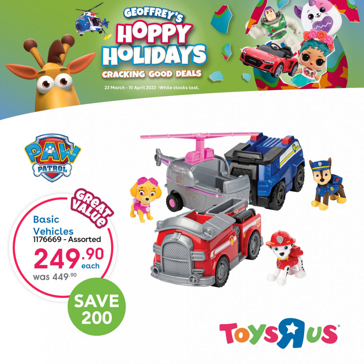 Toys R Us specials - 23/03/2023 - 10/04/2023. Page 5