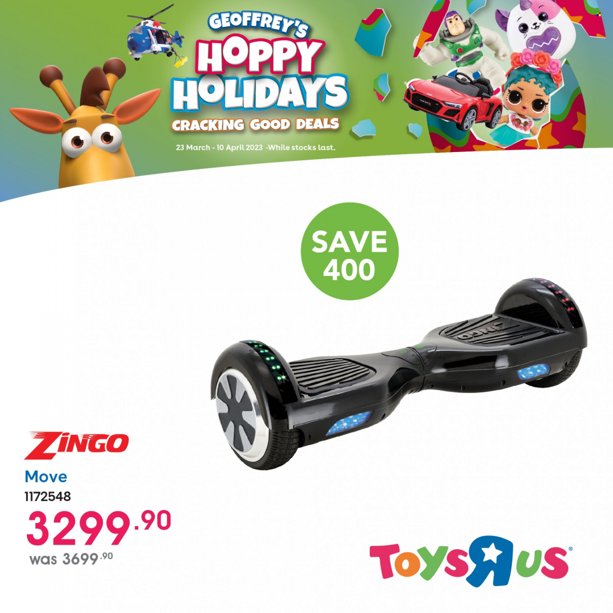 Toys R Us specials - 23/03/2023 - 10/04/2023. Page 8