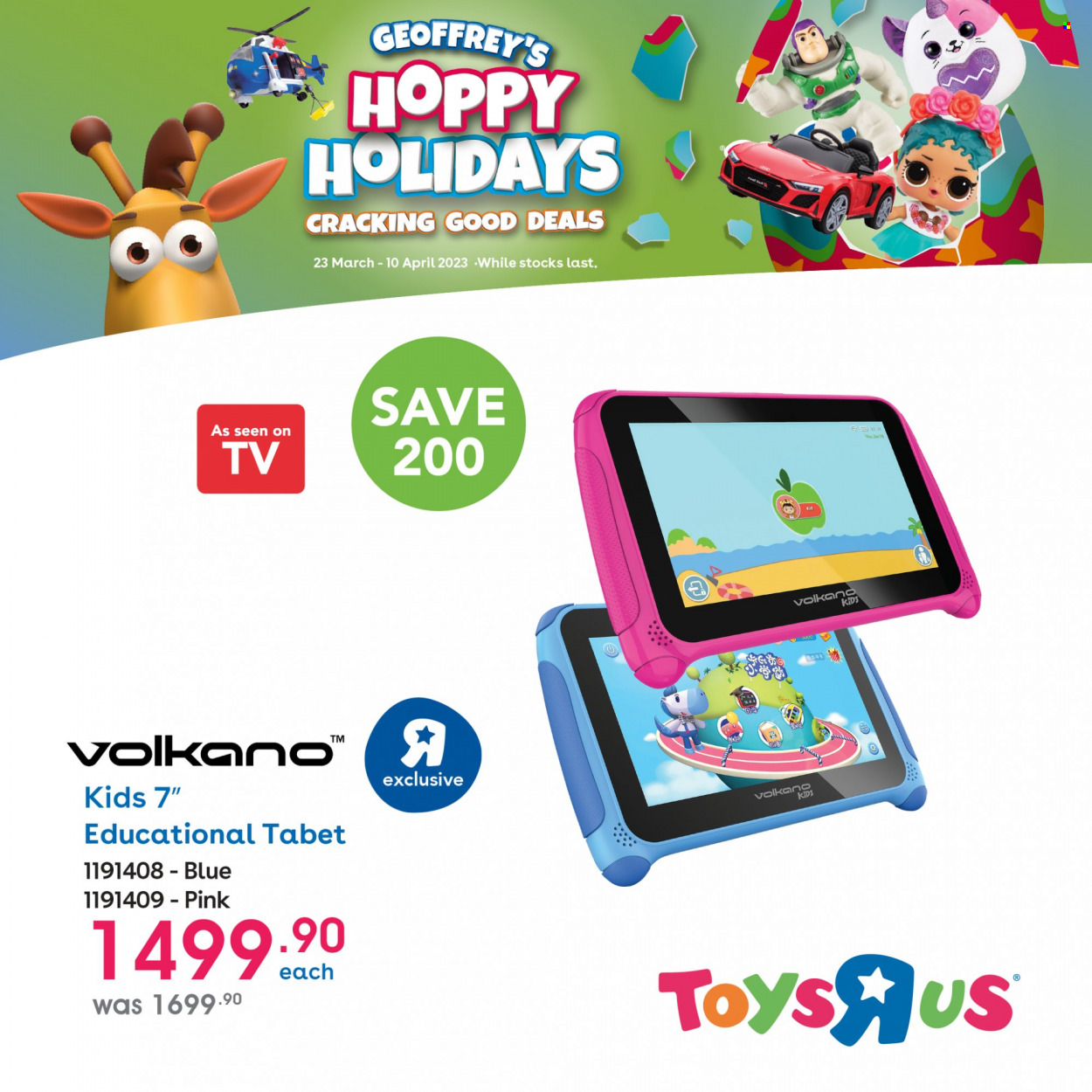 Toys R Us specials - 23/03/2023 - 10/04/2023. Page 9