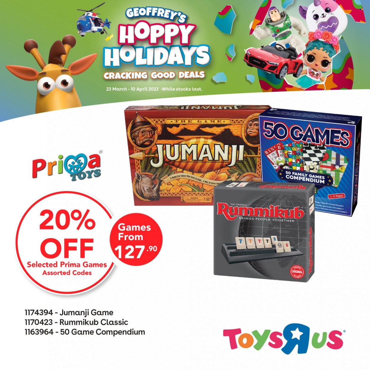 Toys R Us specials - 23/03/2023 - 10/04/2023. Page 10
