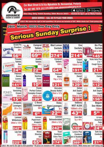 Advance Cash & Carry catalogue  - 26/03/2023 - 26/03/2023.