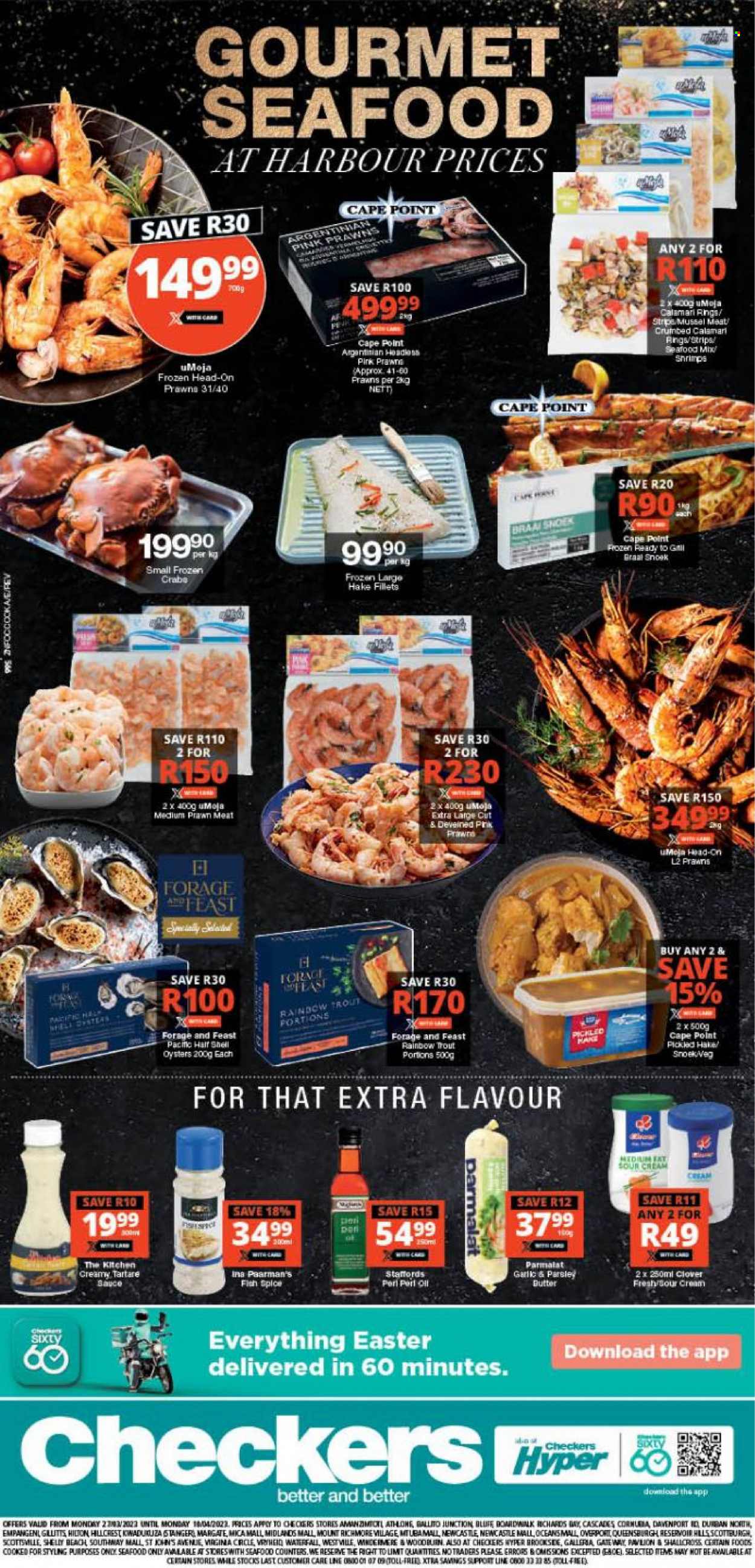 Checkers specials - 27/03/2023 - 10/04/2023. Page 1