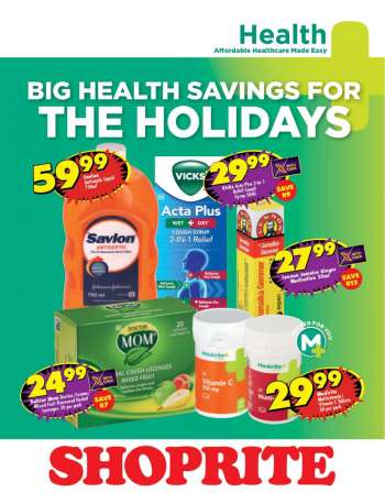 Shoprite catalogue  - 24/03/2023 - 09/04/2023.