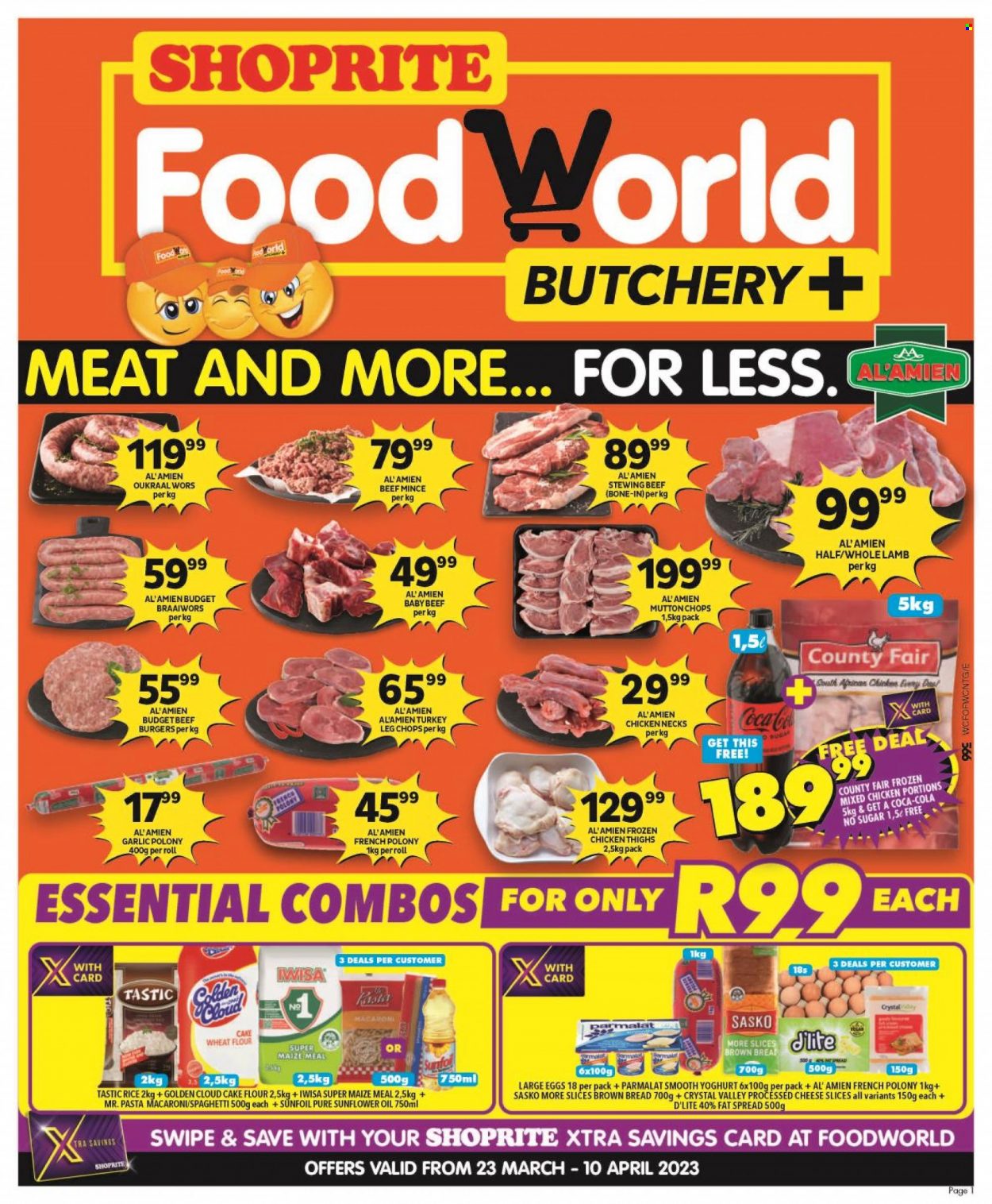 Shoprite specials - 23/03/2023 - 10/04/2023. Page 1