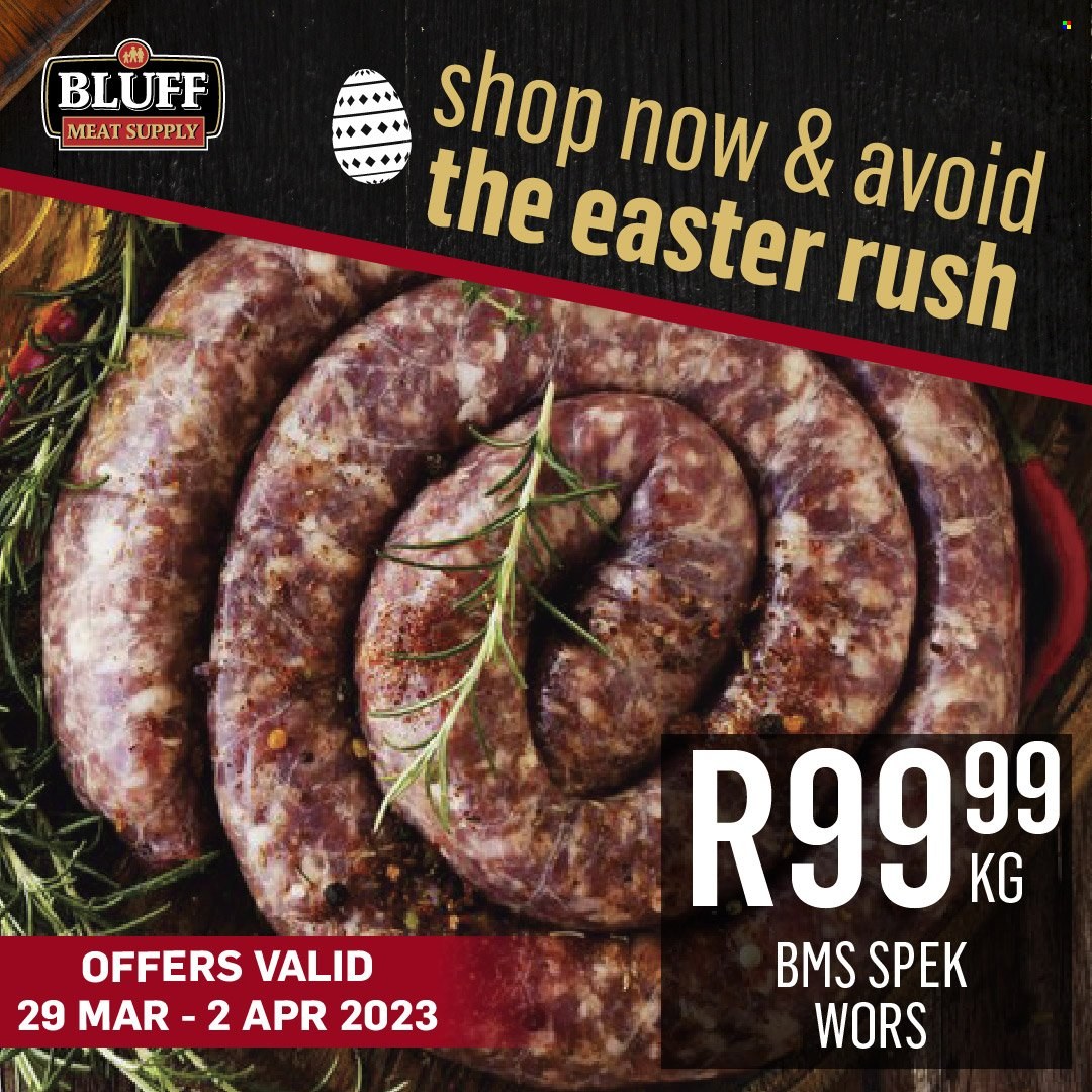 Bluff Meat Supply specials - 29/03/2023 - 02/04/2023. Page 3