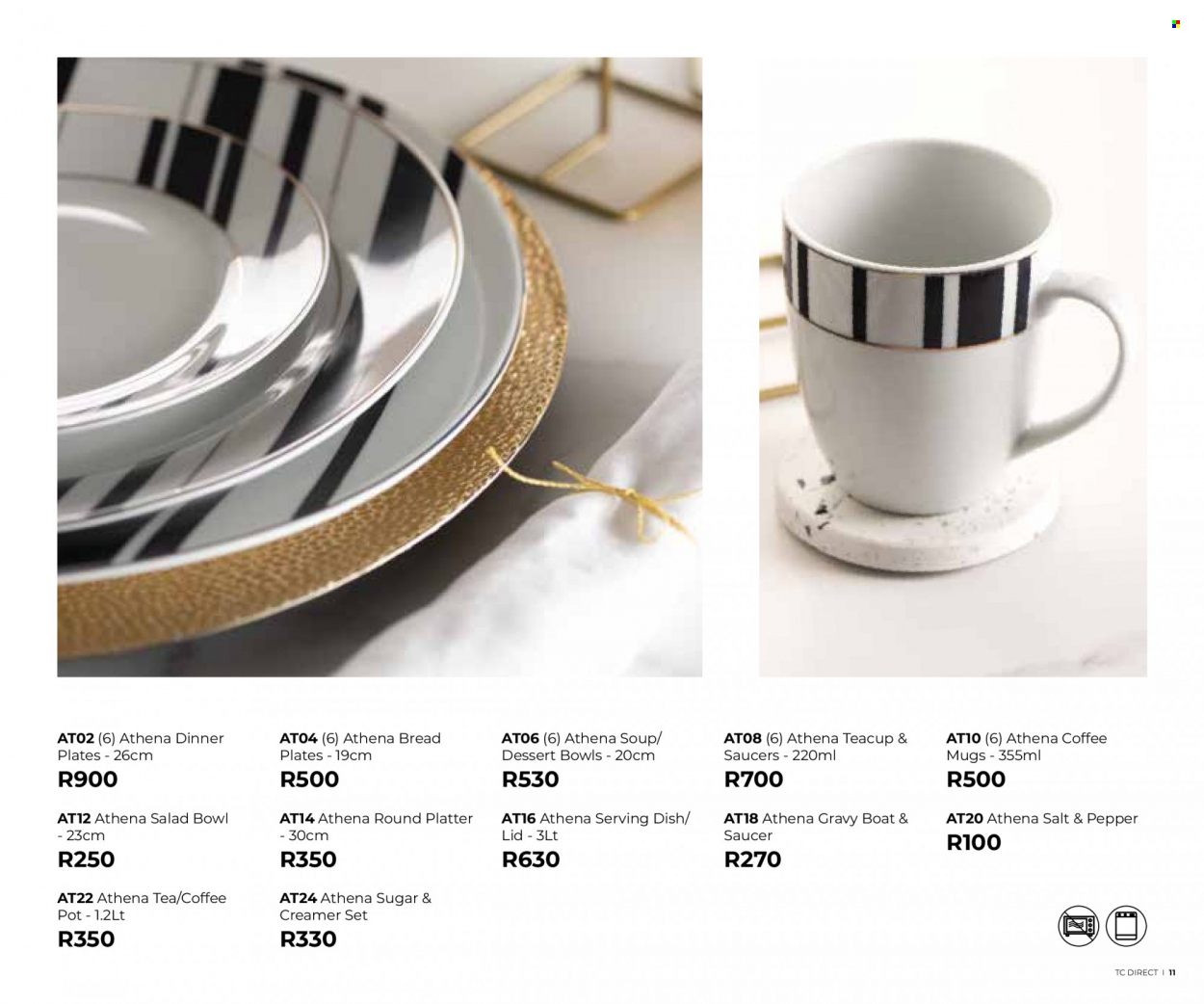 Table Charm Direct specials. Page 11