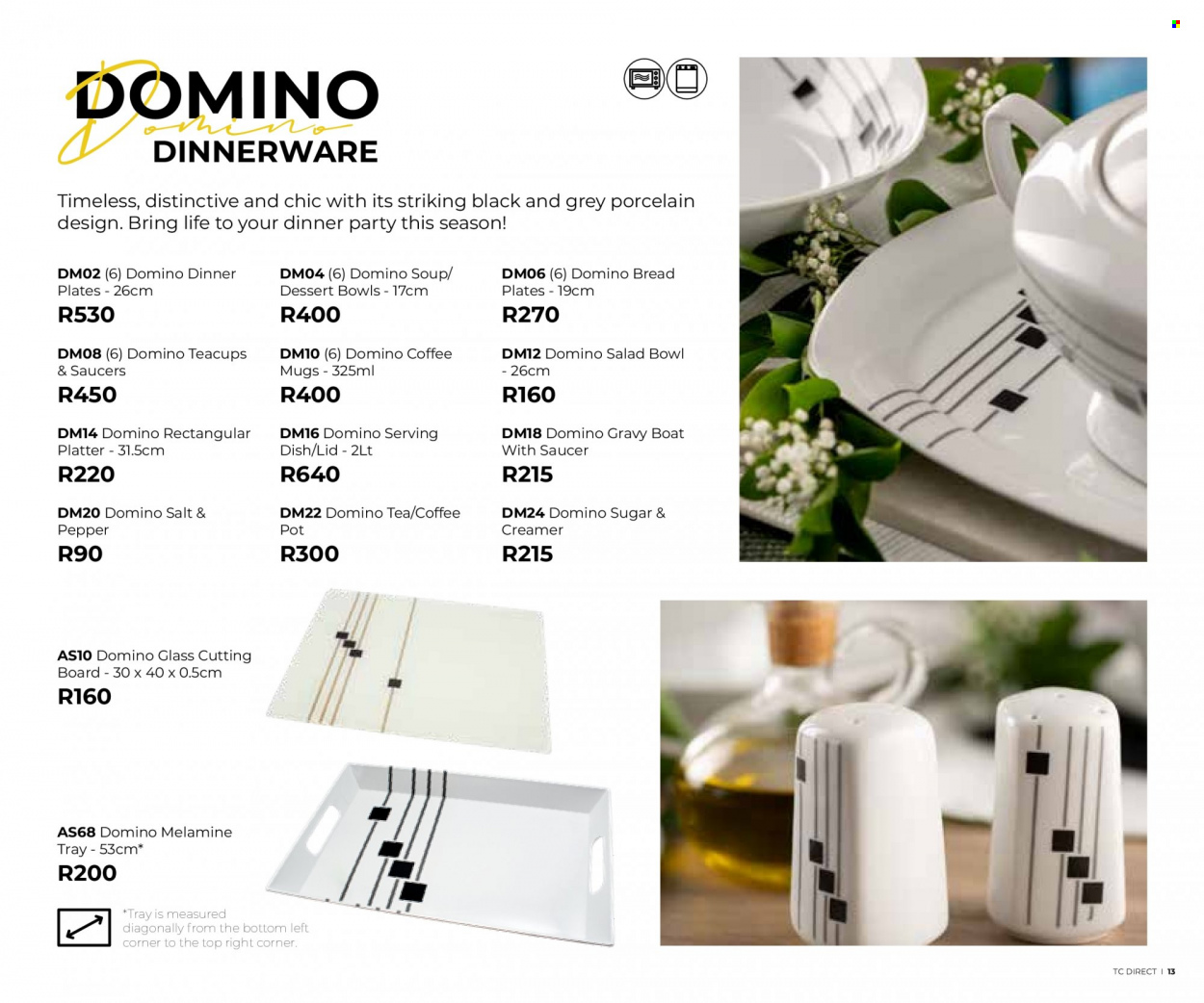 Table Charm Direct specials. Page 13
