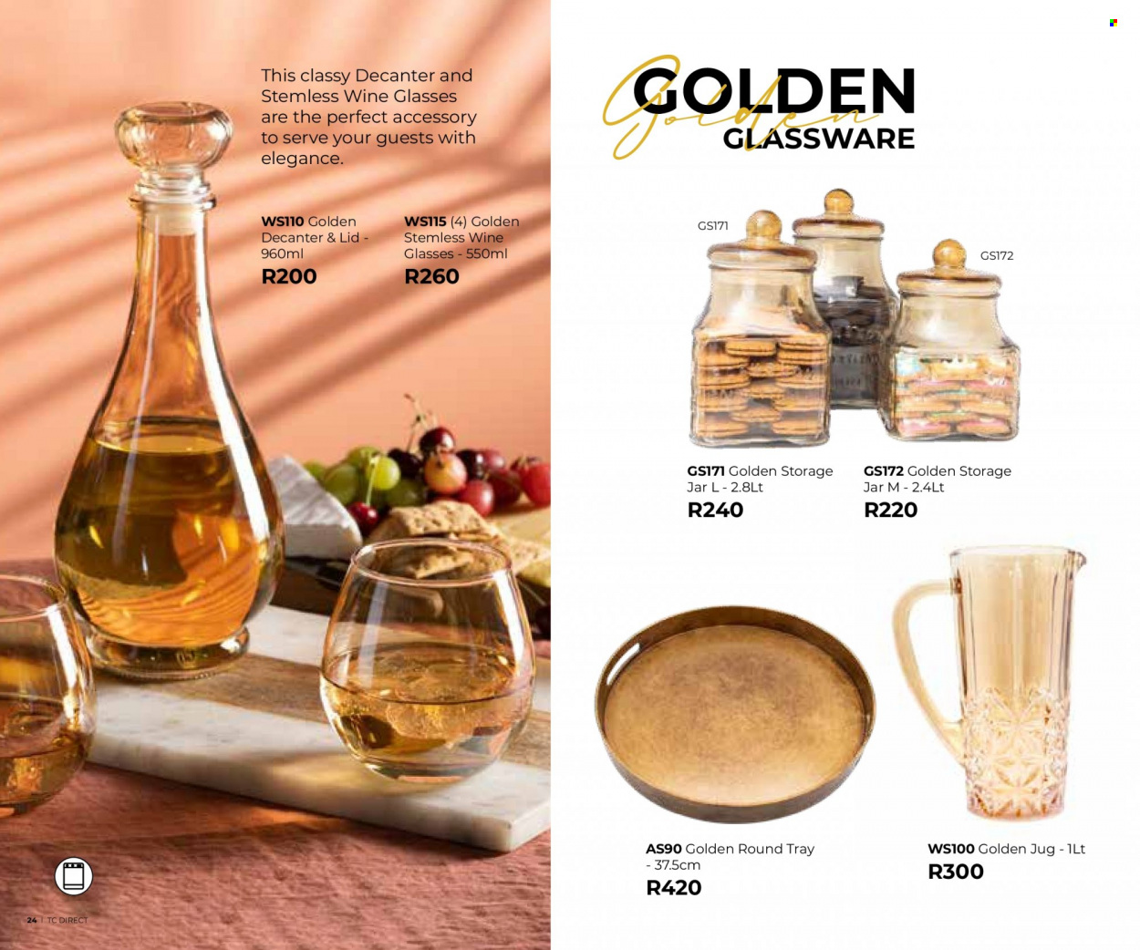 Table Charm Direct specials. Page 24