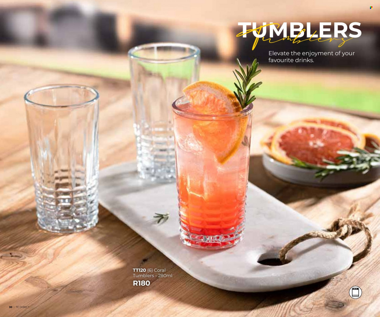 Table Charm Direct specials. Page 30