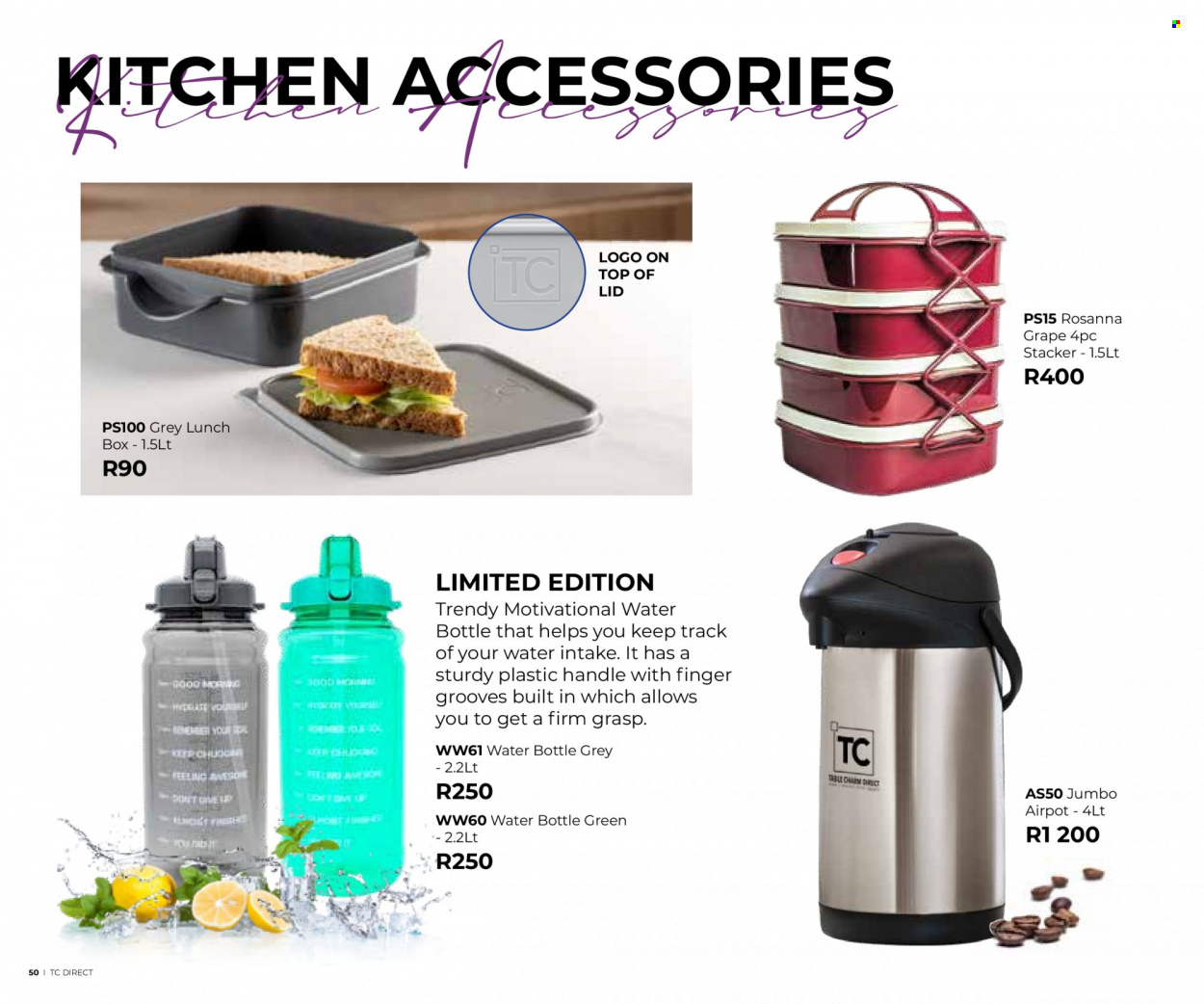Table Charm Direct specials. Page 50