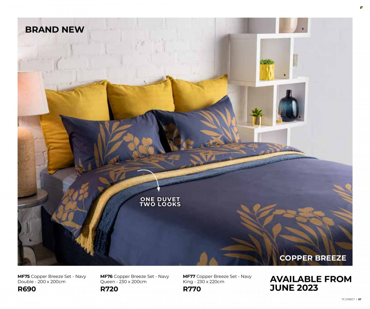 Table Charm Direct specials. Page 57