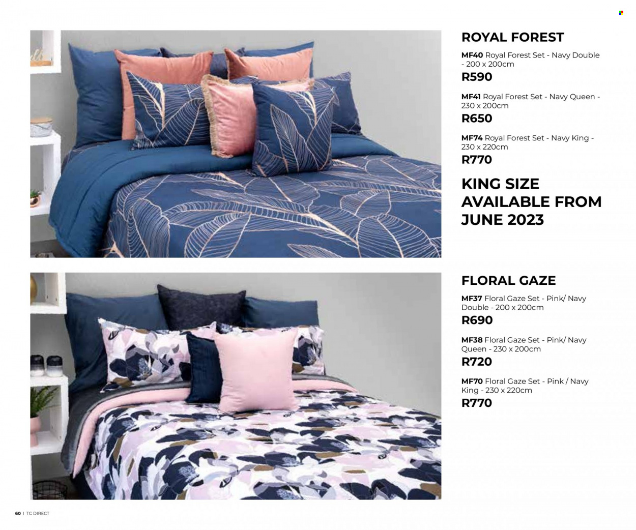 Table Charm Direct specials. Page 60
