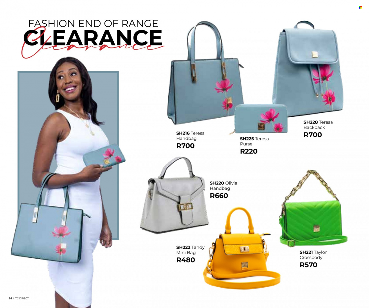 Table Charm Direct specials. Page 86