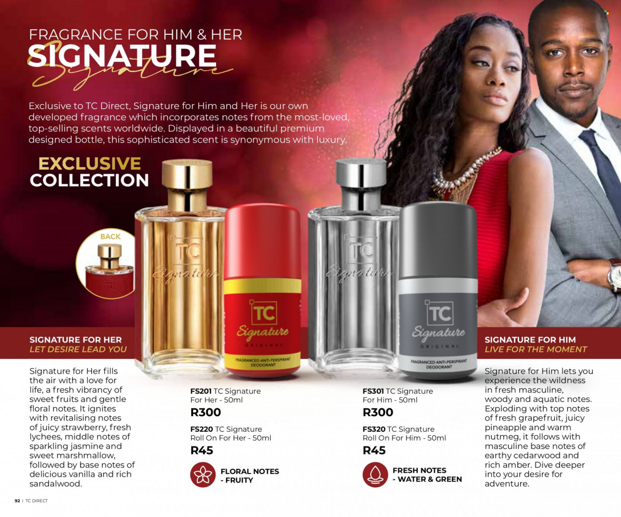 Table Charm Direct specials. Page 92