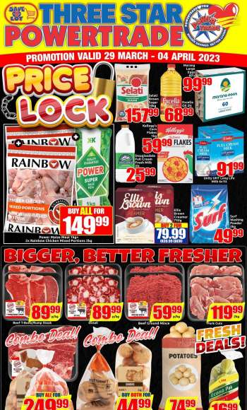 Three Star Cash and Carry catalogue  - 29/03/2023 - 04/04/2023.