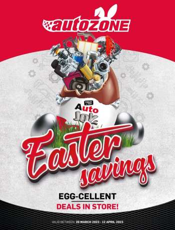 AutoZone catalogue  - 29/03/2023 - 12/04/2023.