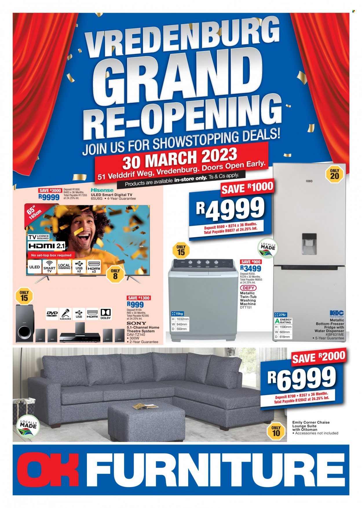 OK Furniture specials. Page 1