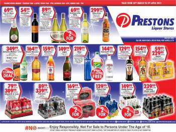 Prestons Liquor Stores catalogue  - 30/03/2023 - 02/04/2023.