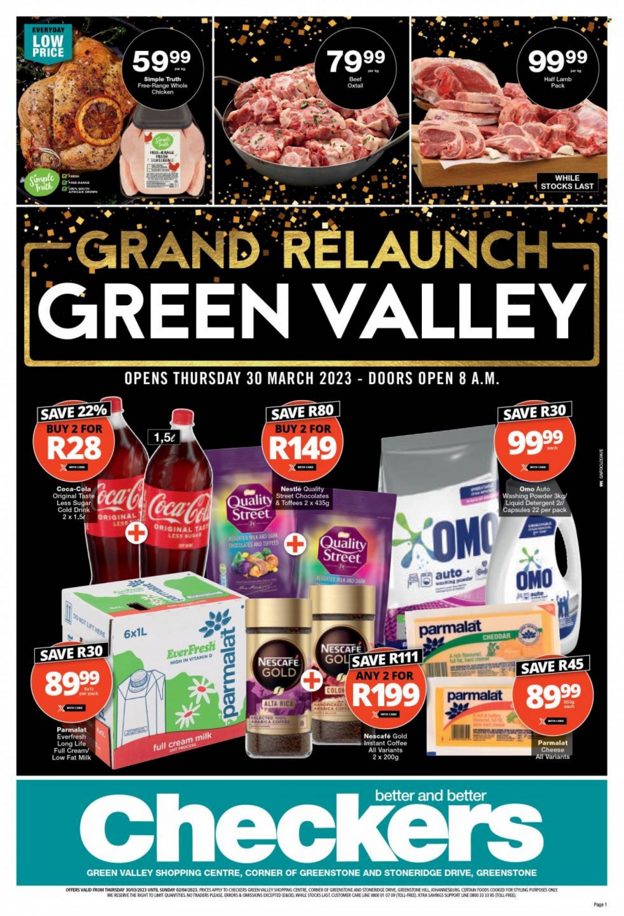 Checkers specials - 30/03/2023 - 02/04/2023. Page 1