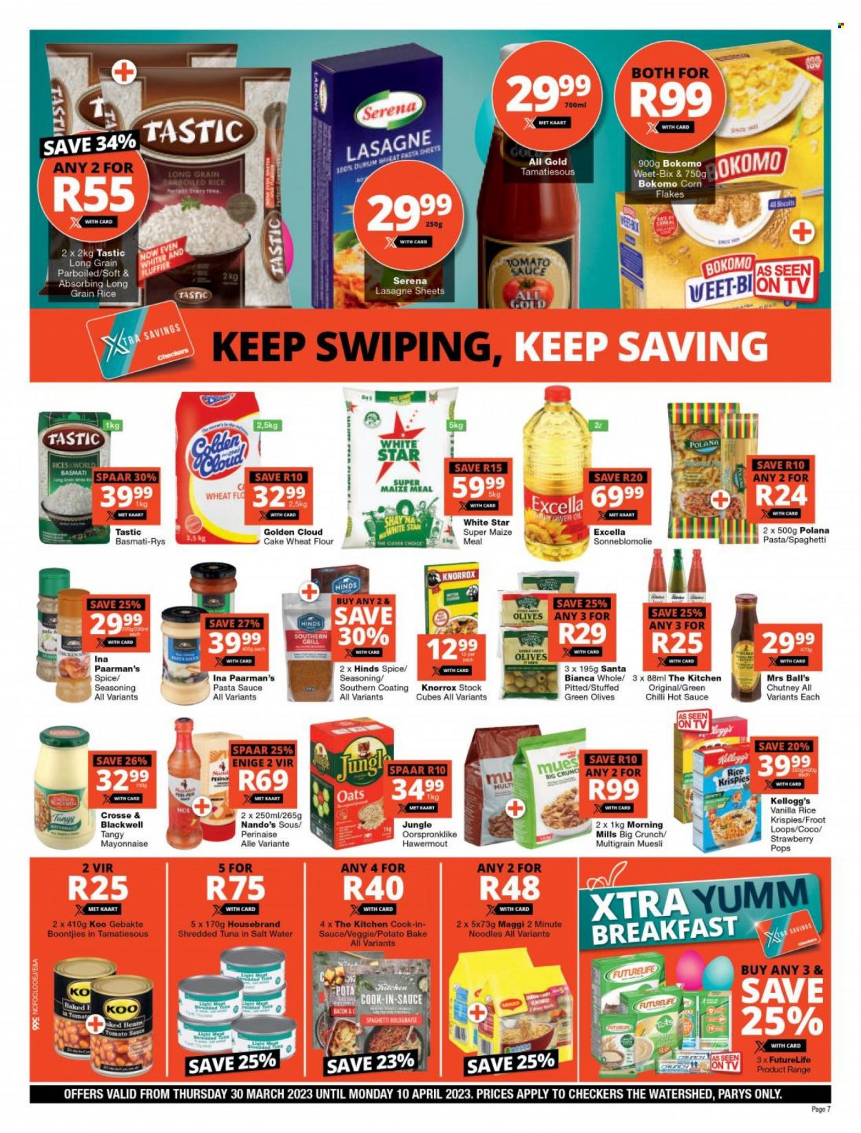 Checkers specials - 30/03/2023 - 10/04/2023. Page 7