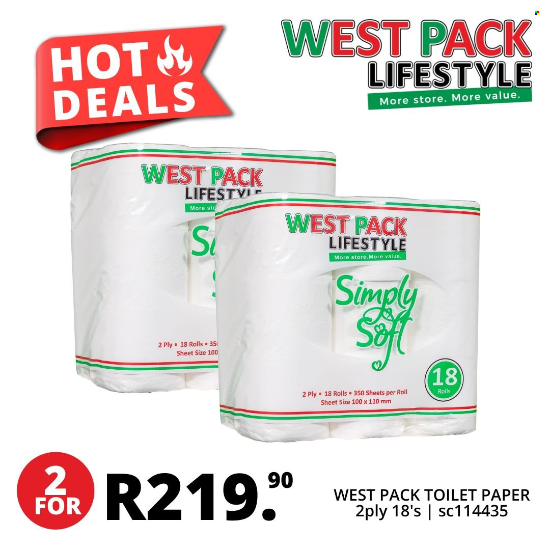 West Pack Lifestyle specials. Page 3