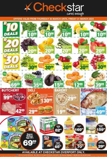Checkstar catalogue  - 30/03/2023 - 31/03/2023.