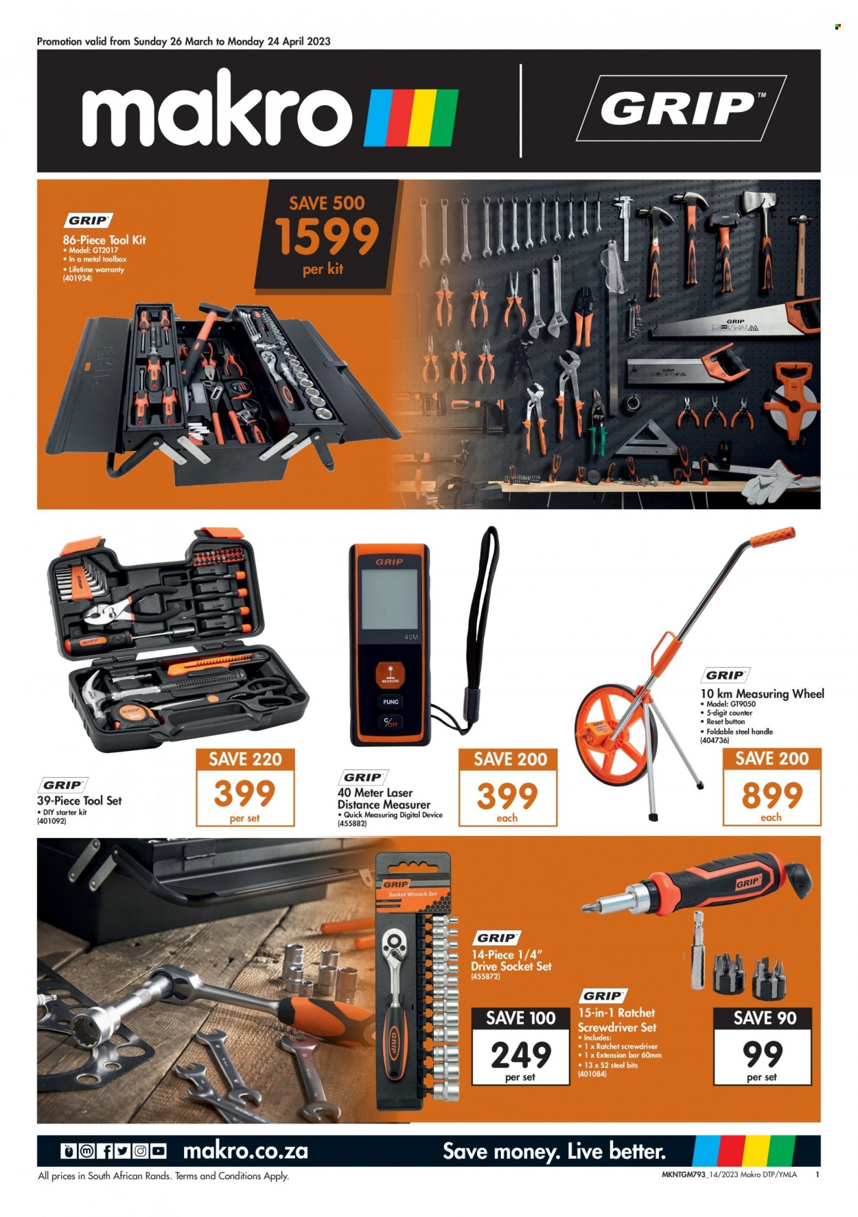 Makro specials - 26/03/2023 - 24/04/2023. Page 1