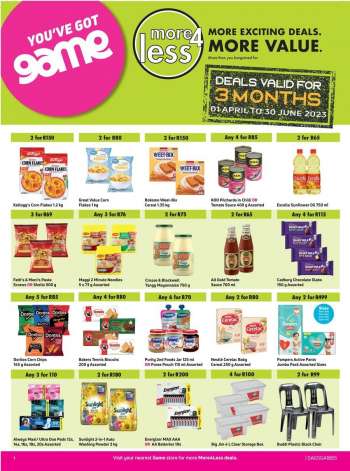 Game catalogue  - 01/04/2023 - 30/06/2023.