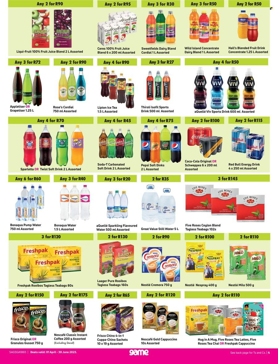 Game specials. Page 4