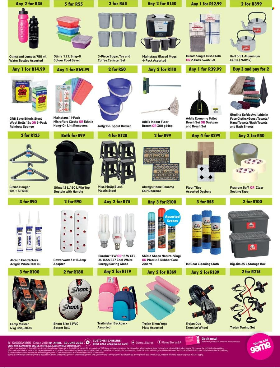 Game specials. Page 8