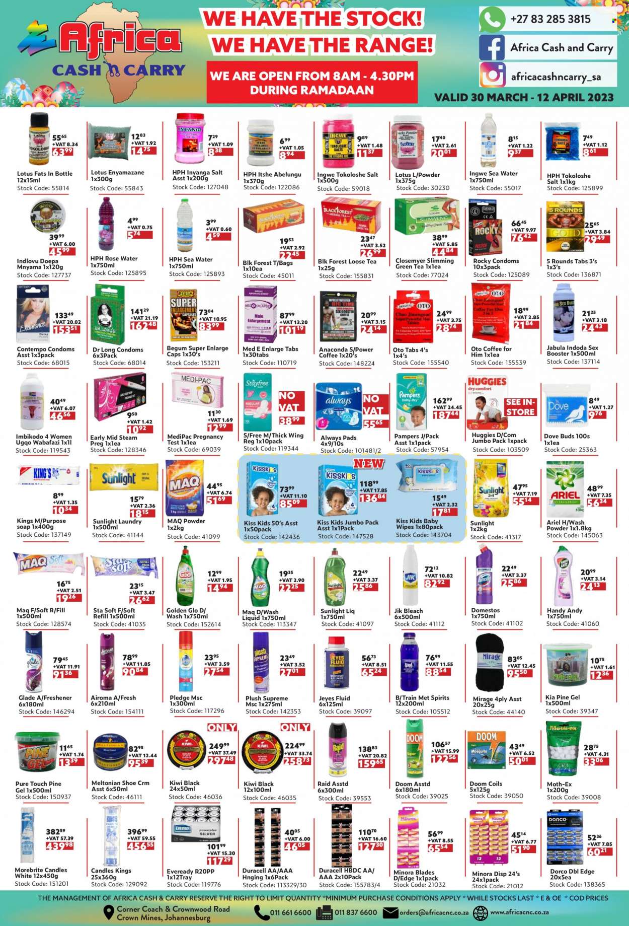 Africa Cash & Carry specials - 30/03/2023 - 12/04/2023. Page 4