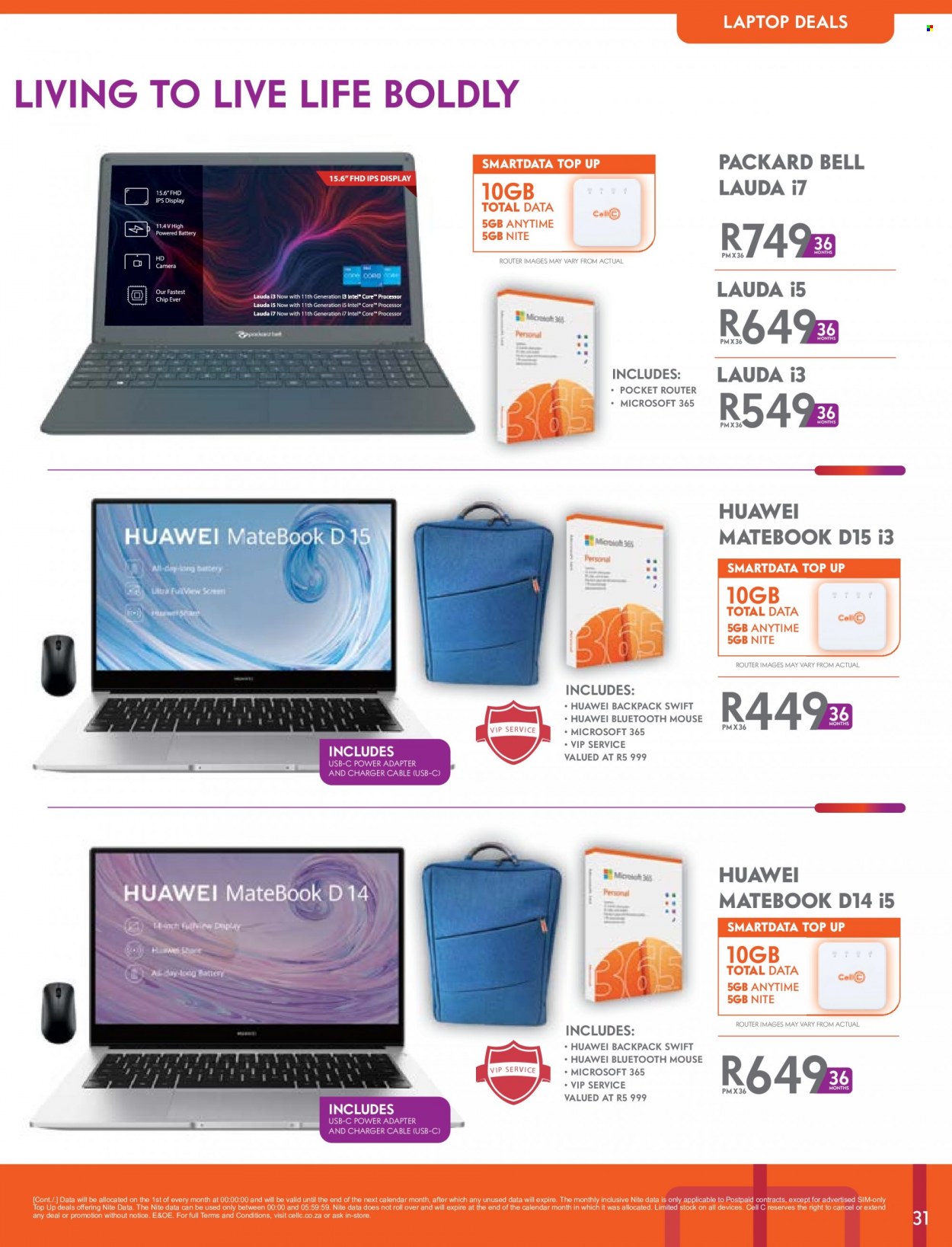 Cell C specials - 01/04/2023 - 15/05/2023. Page 31