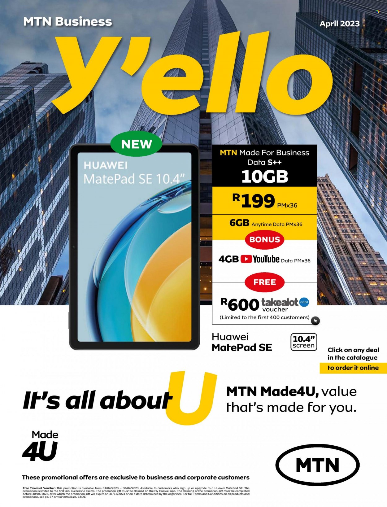 MTN specials - 01/04/2023 - 30/04/2023. Page 1