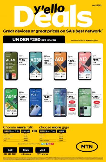MTN catalogue  - 01/04/2023 - 30/04/2023.