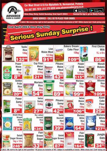 Advance Cash & Carry catalogue  - 02/04/2023 - 02/04/2023.