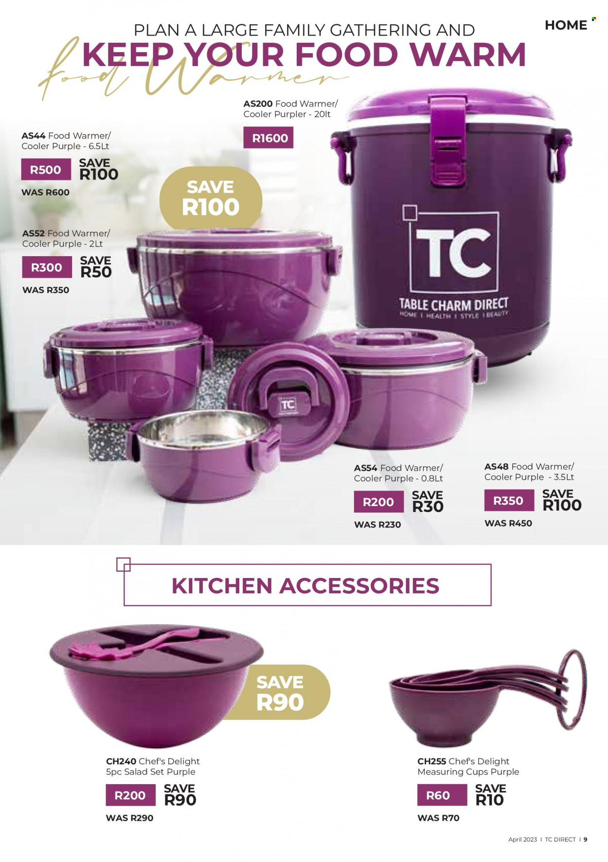 Table Charm Direct specials - 01/04/2023 - 30/04/2023. Page 9