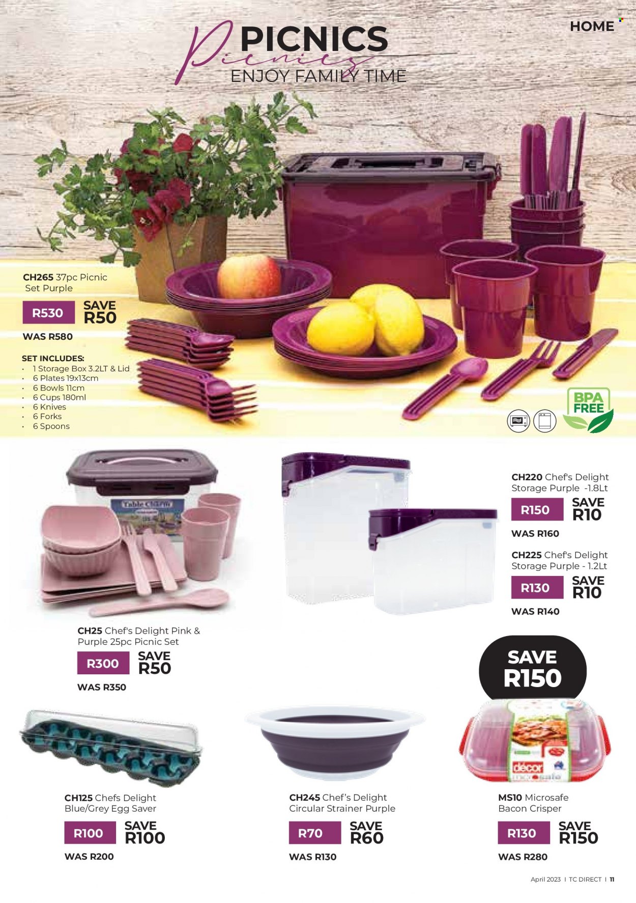Table Charm Direct specials - 01/04/2023 - 30/04/2023. Page 11