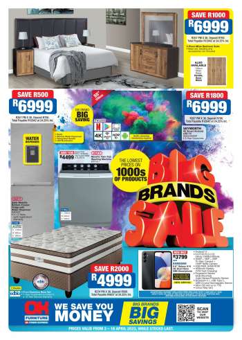 OK Furniture catalogue  - 03/04/2023 - 16/04/2023.