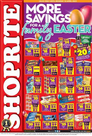 Shoprite catalogue  - 29/03/2023 - 10/04/2023.