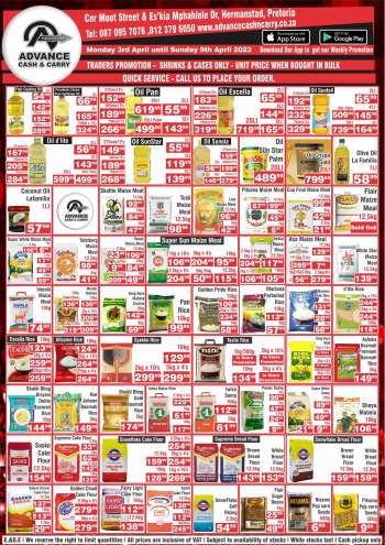 Advance Cash & Carry catalogue  - 03/04/2023 - 09/04/2023.