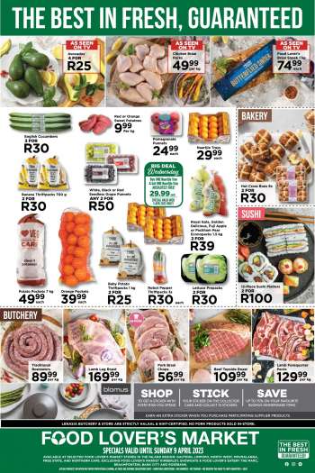 Food Lover's Market catalogue  - 30/03/2023 - 09/04/2023.