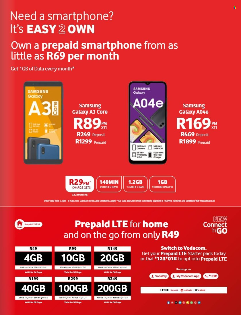 Vodacom specials - 04/04/2023 - 08/05/2023. Page 17