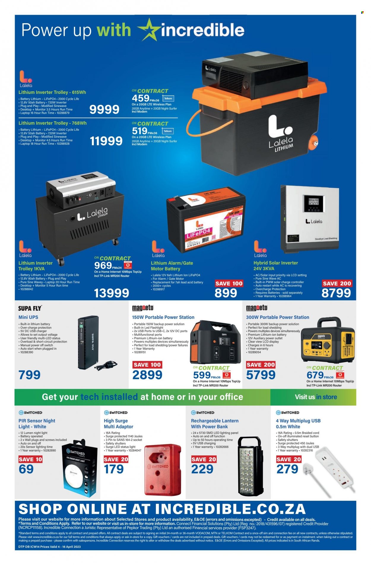 Incredible Connection specials - 04/04/2023 - 16/04/2023. Page 8