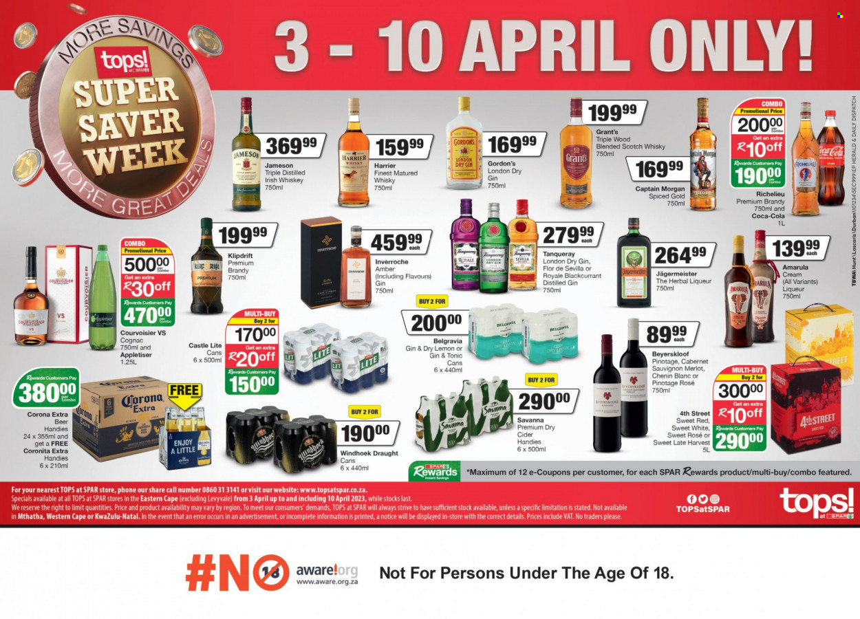 TOPS at SPAR specials - 03/04/2023 - 10/04/2023. Page 1