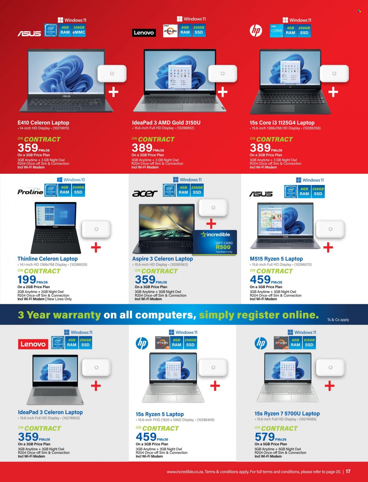 Incredible Connection specials - 04/04/2023 - 08/05/2023. Page 17