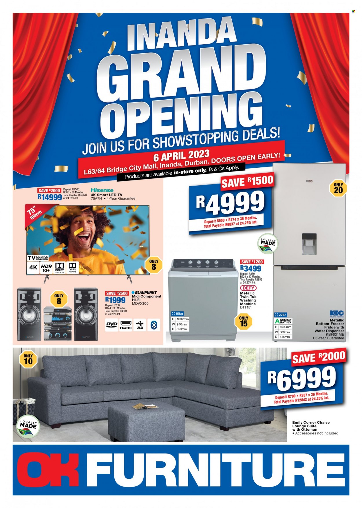 OK Furniture specials. Page 1